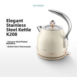 BUYDEEM | Luxurious Stainless Steel Automatic Turn-off Electric Kettle