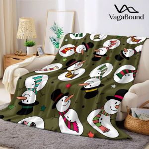 Chăn Flannel Sọc Trung Tính Ấm Áp Mềm Mại Lông Cừu San Hô Trang Trí Ghế Sofa Quà Tặng Mọi Mùa Chủ Đề Halloween Giáng Sinh Thủ Công Tatting