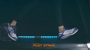 MBT M-2000 Lace Up Womens Running Shoe In Black- 703031-03Y