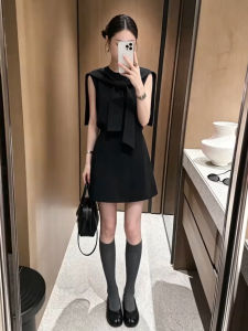 LIRUSHAN | Elegant Black Dress Set Youthful
