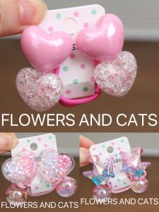 Cute Pink Hair Ties for Girls High Quality Childrens Hair Bands Non-Damaging Princess Style Hair Accessories for Braiding