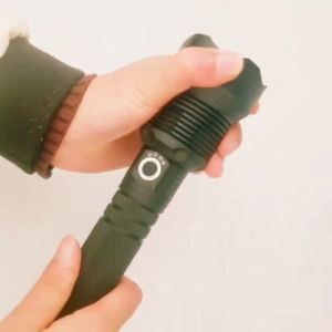 【COD】H34 Super Powerful Xhp90.3 Led Flashlight Waterproof Ultra Bright Usb Chargeable Zoomable Torch Torch Lamp Fishing Camping Cycling flashlight waterproof original