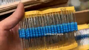 Điện trở 47R 2W 5 vạch màu 1% chân đồng (túi 10 chiếc) - Fixpro