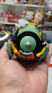 Overwatch BattleMech Builiding Blocks Wrecking Ball Junkrat and Roadhog Transfo Vehicle DIY Boys Toys Gifts