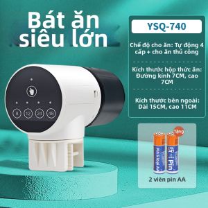 Yee | Máy Đựng Thức Ăn Thông Minh Có Định Thời Gian Cho Cá Koi Cá Chép Vàng Rùa