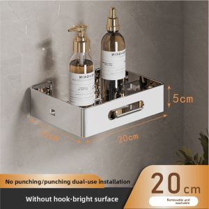 WEIMEIYUAN | Wall-Mounted No-Drill Bathroom Shelf
