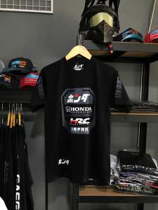 Kaos hitam Honda premium terbaru combet24s