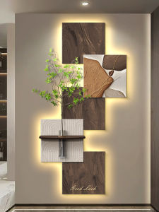 MUWU | Modern Minimalist Entrance Decor Painting High-end Living Room Background Wall