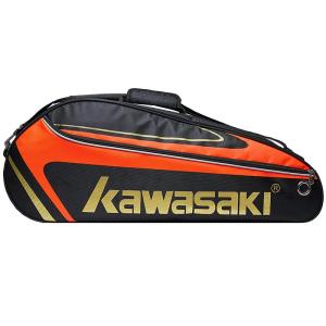 Kawasaki | Large Capacity Shoulder Carrying Badminton Racket Bag 3 Rackets