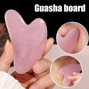 【Grilrigrin】6Style Resin Gua Sha Massage Board Facial Skincare Guasha Tools Face SPA Massager Scrapers for Face Neck Back Body Massage Tool