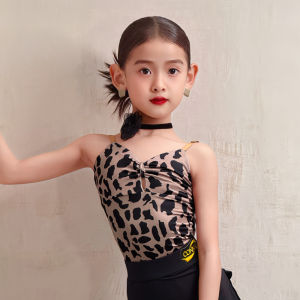 conny | Leopard Print Latin Dance Practice Wear