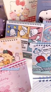 ปฏิทินตั้งโต๊ะ ปี 2024 มาใหม่ ครบทุกลาย สีสด พร้อมสติ๊กเกอร์ สีทั้งเล่ม มีสติกเกอร์ตกแต่ง Calendar ปฏิทินปีใหม่ ปฏิทิน