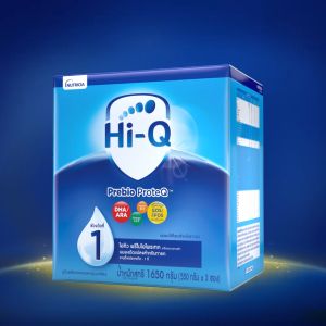 แบบนมผง เสริมสวยผ่อนเทก ซื้อ 1650 กรัม, บริการบริการนมผงเด็ก 1ปี - นมผง HiQ Prebio ProteQ นมไฮคิวสูตร1