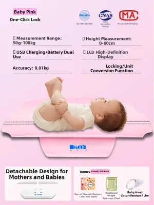 PATTYWELLA | Precision Baby Scale Home Use Compact Charging