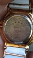 jam tangan jacque martin cewek ceramic stell second bekas original. 
