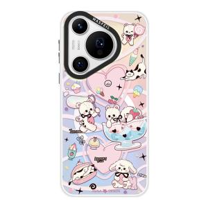 Asina | เคสโทรศัพท์ Huawei Pura80 แบบนิ่มพร้อมขาตั้งดูดซับแม่เหล็กแบบเต็มจอสำหรับ P60 P70 P80 P90 P100 ดีไซน์น่ารักและหรูหรา