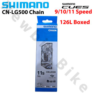 SHIMANO | SHIMANO Cues LG500 9 10 11Speed Chain for MTB Mountain Bike CN-LG500 126L with Box Original Bicycle Parts