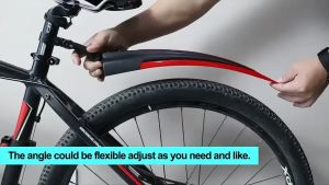 1 Pair Bike Mud Guard mtb Flexible Bicycle Colorful Mountain Bike Mudguard