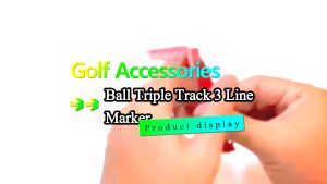 Ball Triple Track 3 Line Marker with 2 Pen Golf Ball Marker