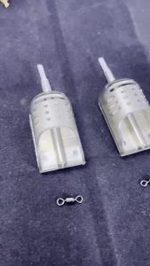 Method Feeder Cage 30/40/50g Metal Weight Inline Bait Holder Camo Feeder For Carp Grass Carp Freshwater Lake River Fishing