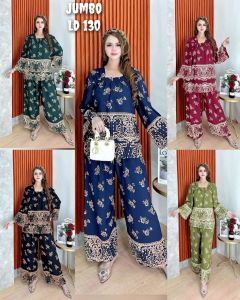 BARU SETELAN WANITA JUMBO LD 130// ONE SET TERBARU