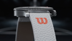 SWISS Lady T1208071705100 Seastar Wilson WNBA Special Edition Black Dial Orange Leather Band Powermatic 80 Automatic Watch