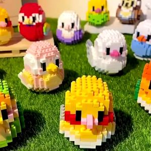 Mainan untuk Anak Laki-laki Perempuan Lego Burung Mainan Balok Bangunan Mini Mainan Pendidikan