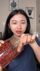 SWEET GOOSEBERRY WITH SALT AND CHILI - 3F FOOD Thailand No Sugar Chili Fruit Snack