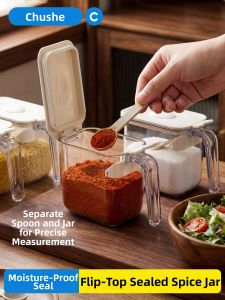 CHUSHE | Large Capacity Airtight Spice Container