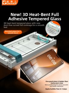 Bonaier | Miếng Dán Màn Hình Full Adhesive 3D Curved Full Coverage cho Honor magic8Pro