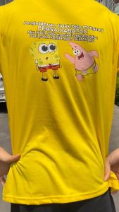 KAOS ATASAN OBLONG DISTRO PRIA DEWASA LENGAN PENDEK GAMBAR DEPAN BELAKANGT-SHIRTKEKINIXS-XXL-555