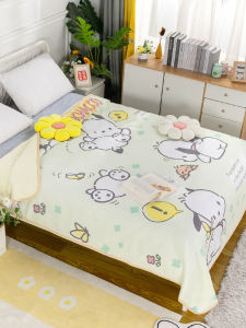 Summer Coolness Washable Foldable Single Girl Cartoon Pachat Dog Student Air Conditioner Light Weight Polyester Fiber Quilt