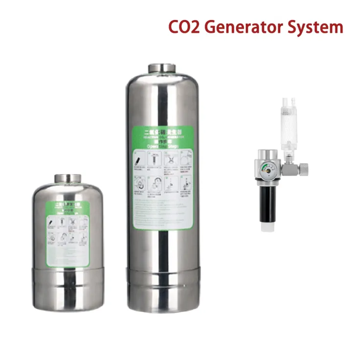 1L 2L CO2 Generator System Aquarium CO2 Cylinder Generator System ...
