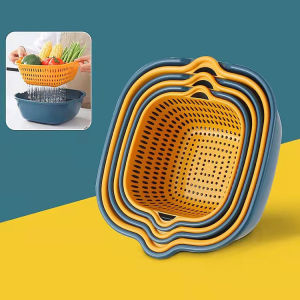 Bajalee | Double Layer Plastic Straining Basket