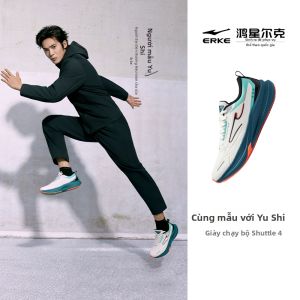 Erke | Giày Chạy Bộ Chống Thấm Nước và Giảm Sốc
