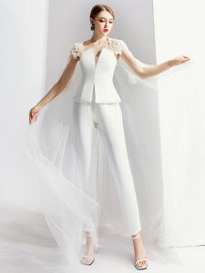 ชุดราตรียาวหรูหรา ชุดราตรีผู้หญิง ชุดทำงานสไตล์เกาหลี แขนกุด กระโปรงทรงเอ เดรสยาวคลุมเข่า เดรสสีพื้น