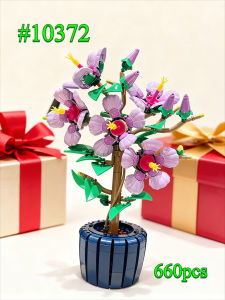 BOTANICAI COLLECTION Hibiscus Flower Building Blocks Sets 10372 Compatible with Legoed Suitable for Christmas Gifts，660pcs