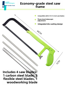 Multifunctional Handheld Steel Saw Small Portable Iron Saw Blade Frame for Home Use And Hardware Tools