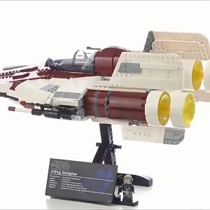 Đồ chơi lắp ráp Star Wa 79005 9559 75275 Phi thuyền A-Wing Starfighter 1673 chi tiết