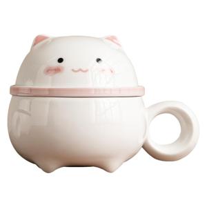 YOGEHOME | Ceramic Tea Infuser Mug for Home and Office Use