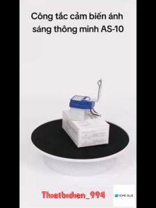 Công tắc cảm biến ánh sáng tự động bật tắt đèn ngoài trời AS10 AC220V 10A
