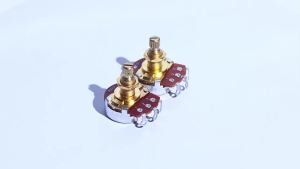 EELHOE | 1 Chiếc A500K A250K B250K B500K Đàn Guitar Chiết Áp Chiết Áp Tiếng Ồn Thấp Trục Đồng Thoáng Mát Cảm Giác Cho Đàn Guitar Phần & Phụ Kiện