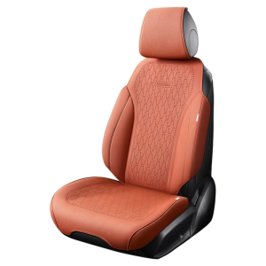 CapitAuto | Dirt-resistant Four Seasons Universal Breathable Napa Leather Rear Seat Pad 3pcs Set Half Cover