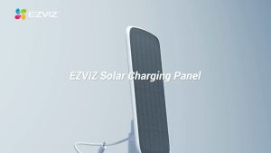 Ezviz Solar Panel Type C Connector IP65 Outdoor Energy Saving Eco Suit Battery Camera use 4m Cable Solar Panel-E Type-C
