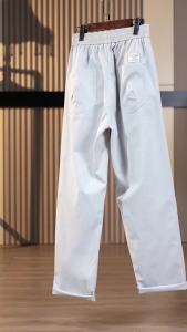 Mens Trendy Business Trousers Spring Summer Lightweight Relaxed Fit Tapered Pants Versatile Casual Chinos for Daily Wear