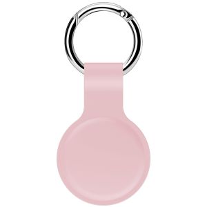 Silicone Cover for AirTags Durable Anti-Scratch Protective Skin Cover with Anti-Losing Keychain Ring Accessory Compatible Airtag