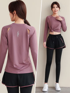 YANSE | Slim Moisture-wicking Training Clothes for Running Yoga Sport Set