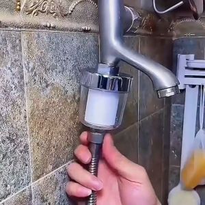 Vermerch Original Water Purifier Filter Tap Universal For Kitchen Bathroom Shower Household Filter PP Cotton High Density Practical Water Purifier Filter Tap Universal For Kitchen Bathroom Shower Household Filter PP Cotton High Density Practical Purifier