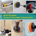UNTIOR Electric Drill Brush Attachment Set Power Scrubber Brush Car Polisher Kitchen Bathroom Cleaning Kit Toilet Cleaning Tools. 