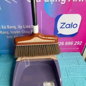 Chổi quét nhà thông minh kèm hót rác cao cấp xoay 180 độ - Bộ cây chổi kèm hót rác
